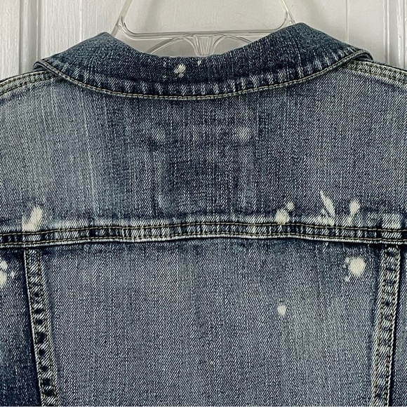 American Living Denim Jean Vest Bleach Splatter
Womens size Medium Streetwear - Picture 5 of 9